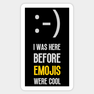 WORLD EMOJI DAY OLDSCHOOL SMILEY FACE Sticker